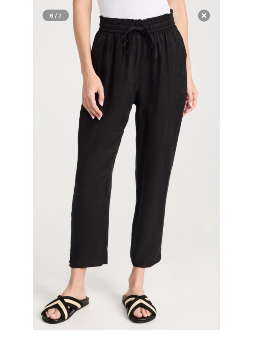 Women's Jenni Kayne Blue Rio Trouser Pants Size S NWOT Cupro Blend